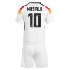 Conjunto (Camiseta+Pantalón Corto) Alemania Musiala 10 Primera Equipación Euro 2024 - Niño